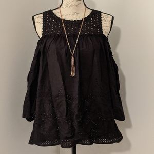 Eyelet Lace Top